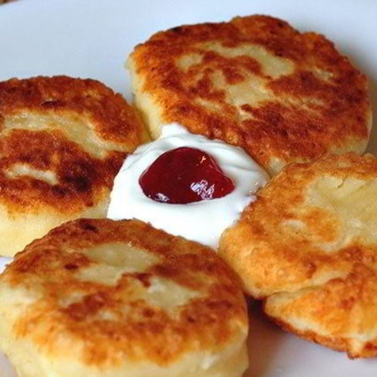 Рецепт сырников из творога на сковороде