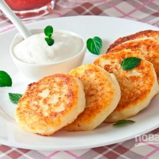 Рецепт сырников из творога с манной крупой