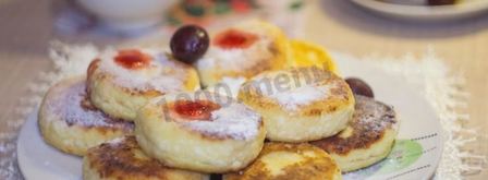 сырники классические из творога на сковороде. Шаг 17