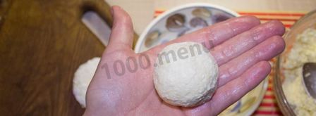 сырники классические из творога на сковороде. Шаг 8