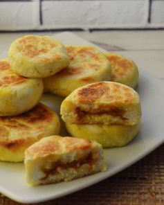 Сырники с арахисовой пастой