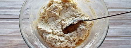 сырники с бананом и медом. Шаг 8