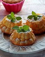 Сырники с бананом в духовке