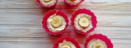 сырники с бананом в духовке. Шаг 8