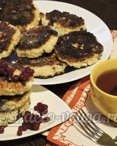 Сырники с черносливом
