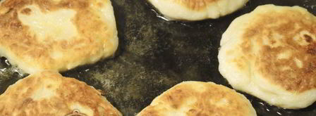 сырники с фруктами. Шаг 7