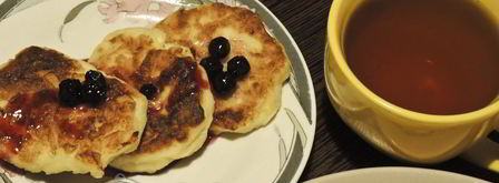 сырники с фруктами. Шаг 8