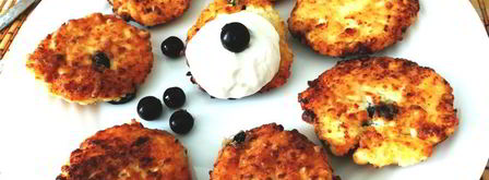 сырники с изюмом и кедровыми орехами. Шаг 6