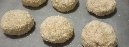 сырники с кунжутом в духовке. Шаг 4