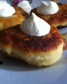 Сырники с курагой