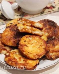 Сырники с вареной сгущенкой