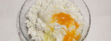 сырники с вареной сгущенкой. Шаг 2