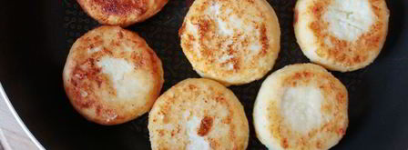 сырники с яблоком. Шаг 5