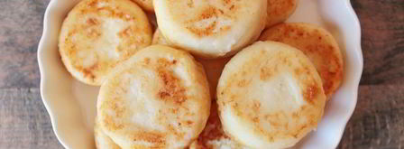 сырники с яблоком. Шаг 6