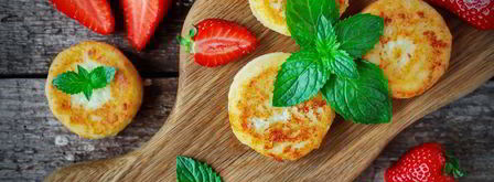 сырники с яблоком. Шаг 8