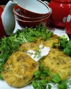 Сырники с зеленью