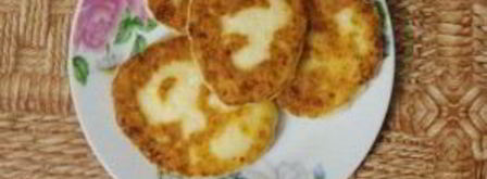 сырники со сгущенным какао. Шаг 4