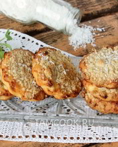 Сырники со штрейзелем