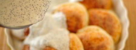 сырники в духовке под сметанным соусом. Шаг 8