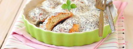 сырники в духовке под сметанным соусом. Шаг 9