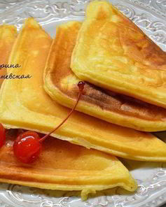 Сырники в сэндвичнице