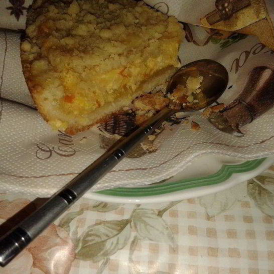 Рецепт творожника с цитрусовой начинкой