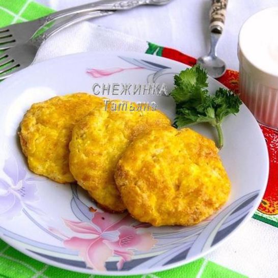 Рецепт запеченных нежных сырников из творога и риса