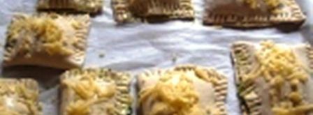 сырно шпинатные слойки. Шаг 3