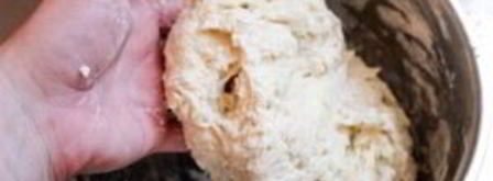 дрожжевое бисквитное тесто. Шаг 2