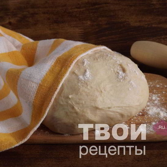 Рецепт дрожжевого теста для пиццы