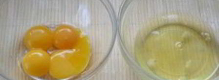 классическое бисквитное тесто. Шаг 2