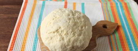 пресное тесто на кефире для пирожков. Шаг 9