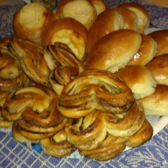 Рецепт сдобного дрожжевого опарного теста