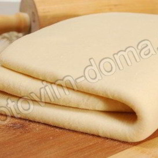 Рецепт слоеного бездрожжевого теста