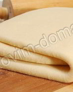 Слоеное бездрожжевое тесто