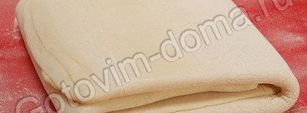 слоеное бездрожжевое тесто. Шаг 14