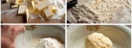 слоеное тесто для пирожков. Шаг 2