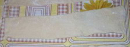 тесто для пирожков с сосиской. Шаг 4