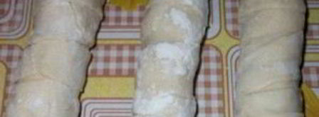 тесто для пирожков с сосиской. Шаг 5