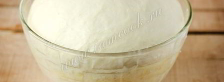 тесто для пиццы на молоке. Шаг 7