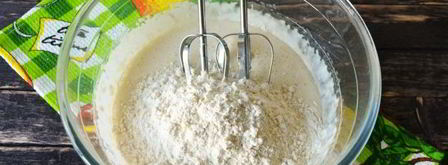 тесто для пиццы на сметане и майонезе. Шаг 6