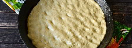 тесто для пиццы на сметане и майонезе. Шаг 8