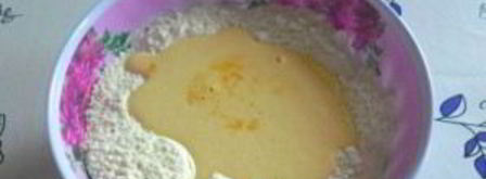 тесто для самсы на кефире. Шаг 3