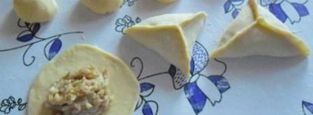 тесто для самсы на кефире. Шаг 7