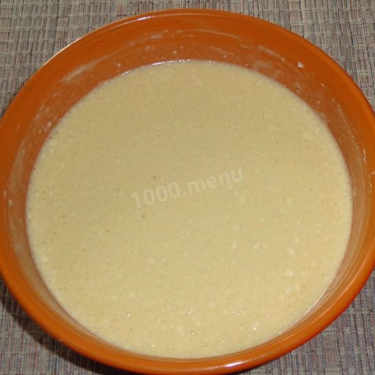 Рецепт теста для толстых блинов на молоке