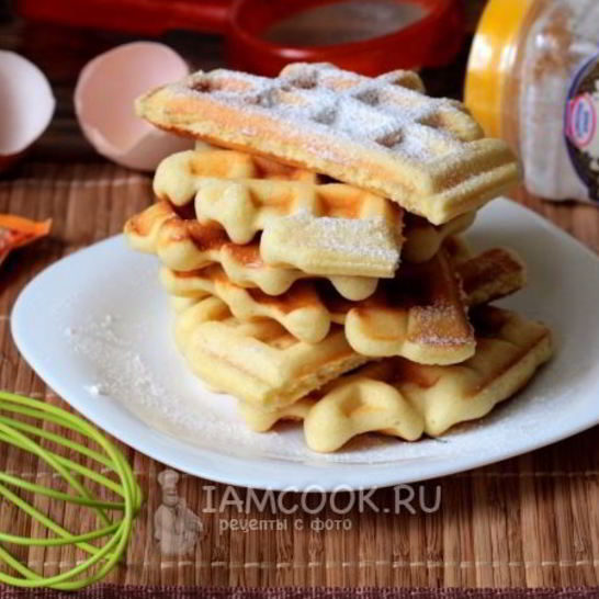 Рецепт теста для вафель