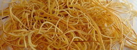 тесто катаифи и кунафа из него. Шаг 4