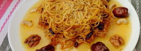 тесто катаифи и кунафа из него. Шаг 8