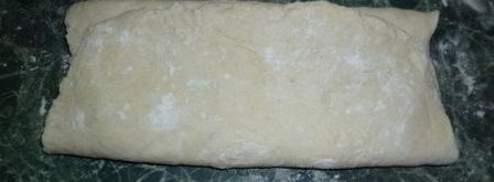 тесто на кефире. Шаг 5