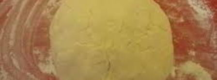 тесто на ряженке для пиццы. Шаг 3